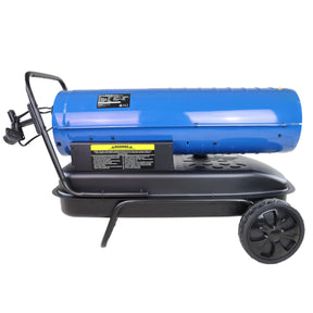 Hyundai 125,000BTU / 37kW Diesel or Kerosene Space Heater, 900m3 Coverage, Thermostat | HY125DKH
