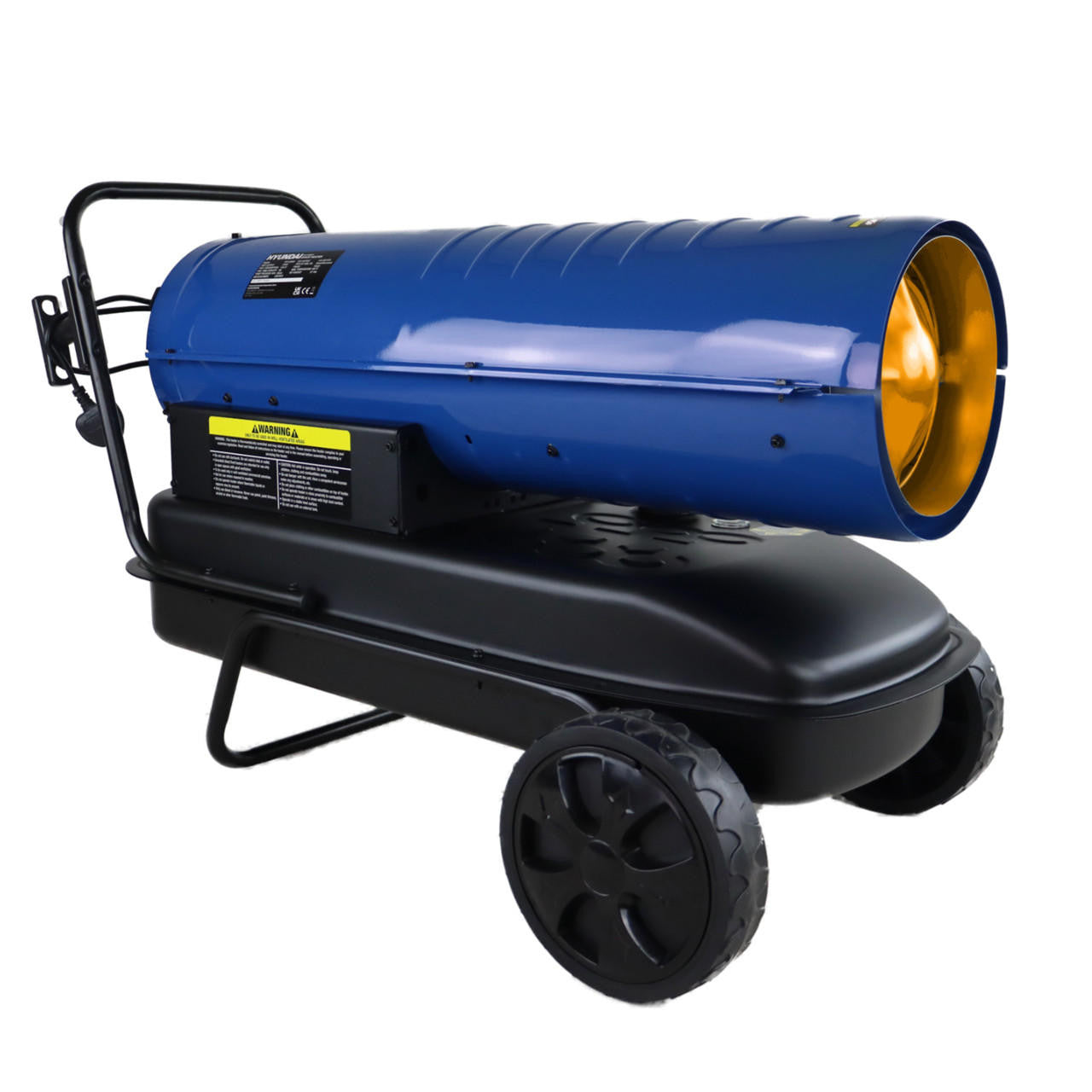 Hyundai 125,000BTU / 37kW Diesel or Kerosene Space Heater, 900m3 Coverage, Thermostat | HY125DKH