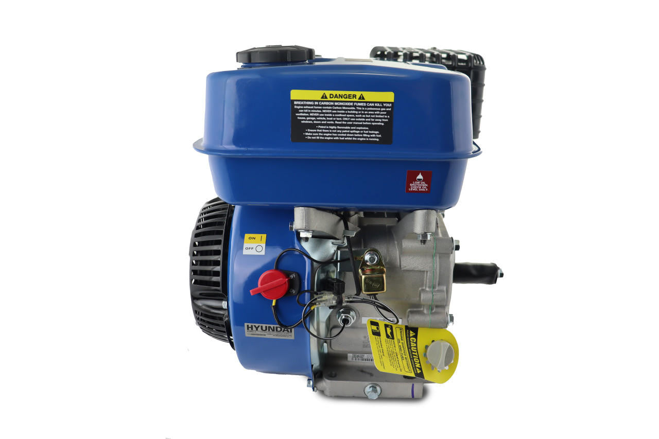 Hyundai 212cc 7hp 20mm Horizontal Straight Shaft Petrol Replacement Engine, 4-Stroke, OHV | IC210X-20