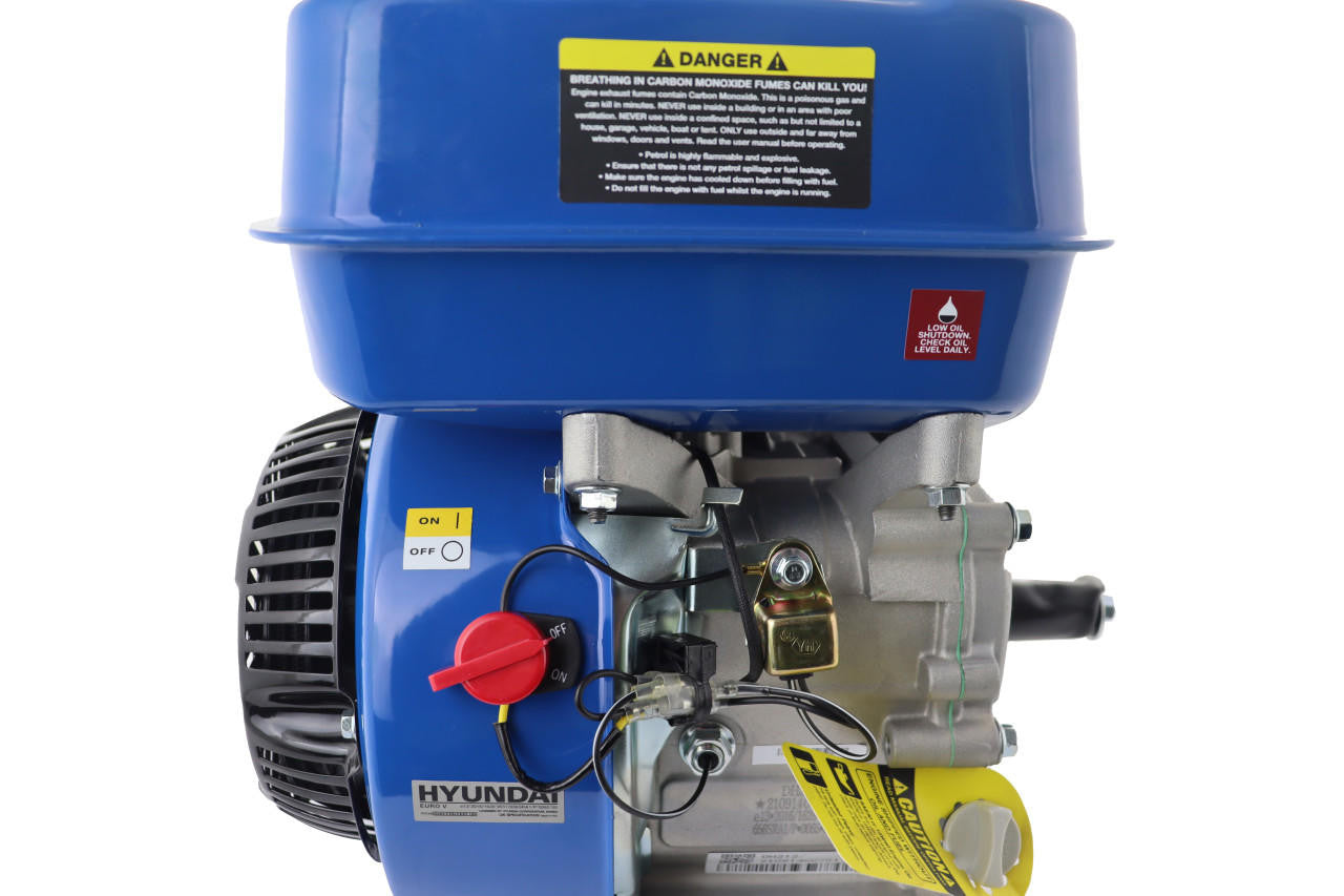 Hyundai 212cc 7hp 20mm Horizontal Straight Shaft Petrol Replacement Engine, 4-Stroke, OHV | IC210X-20