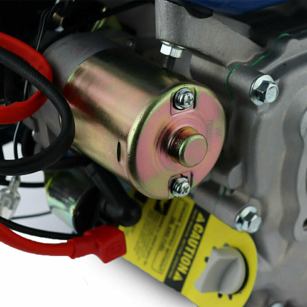 Hyundai 212cc 7hp 3/4'' 19.05mm Electric-Start Horizontal Straight Shaft Petrol Replacement Engine, 4-Stroke, OHV | IC210XE-19