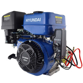 Hyundai 420cc 14hp 25mm Electric-Start Horizontal Straight Shaft Petrol Replacement Engine, 4-Stroke, OHV | IC420XE-25