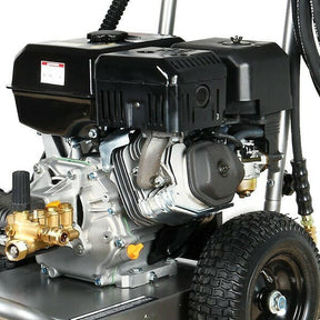 Hyundai 4000psi 420cc 15L/min Petrol Pressure Washer & 24" Flat Surface Cleaner | HYW4000P + 85.403.010