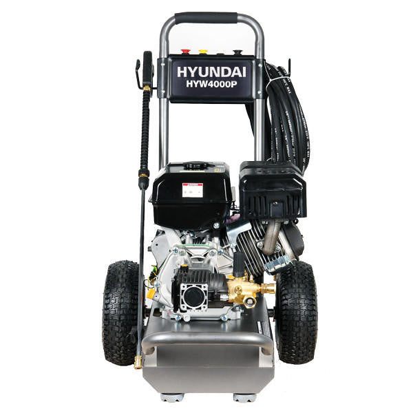Hyundai 4000psi 420cc 15L/min Petrol Pressure Washer & 24" Flat Surface Cleaner | HYW4000P + 85.403.010
