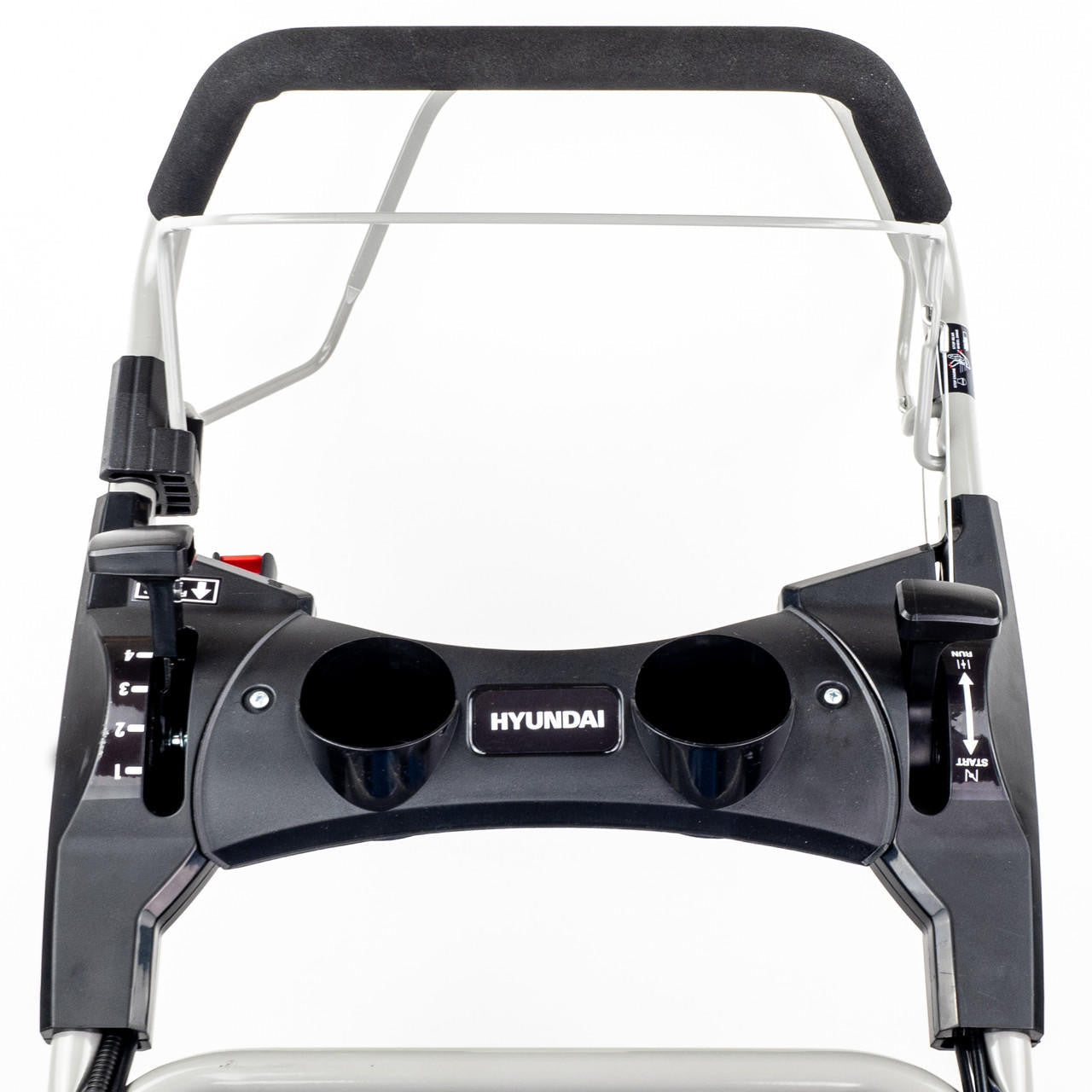 Hyundai 22”/56cm 196cc 4-in-1 Electric-Start Self-Propelled Petrol Lawnmower | HYM560SPE
