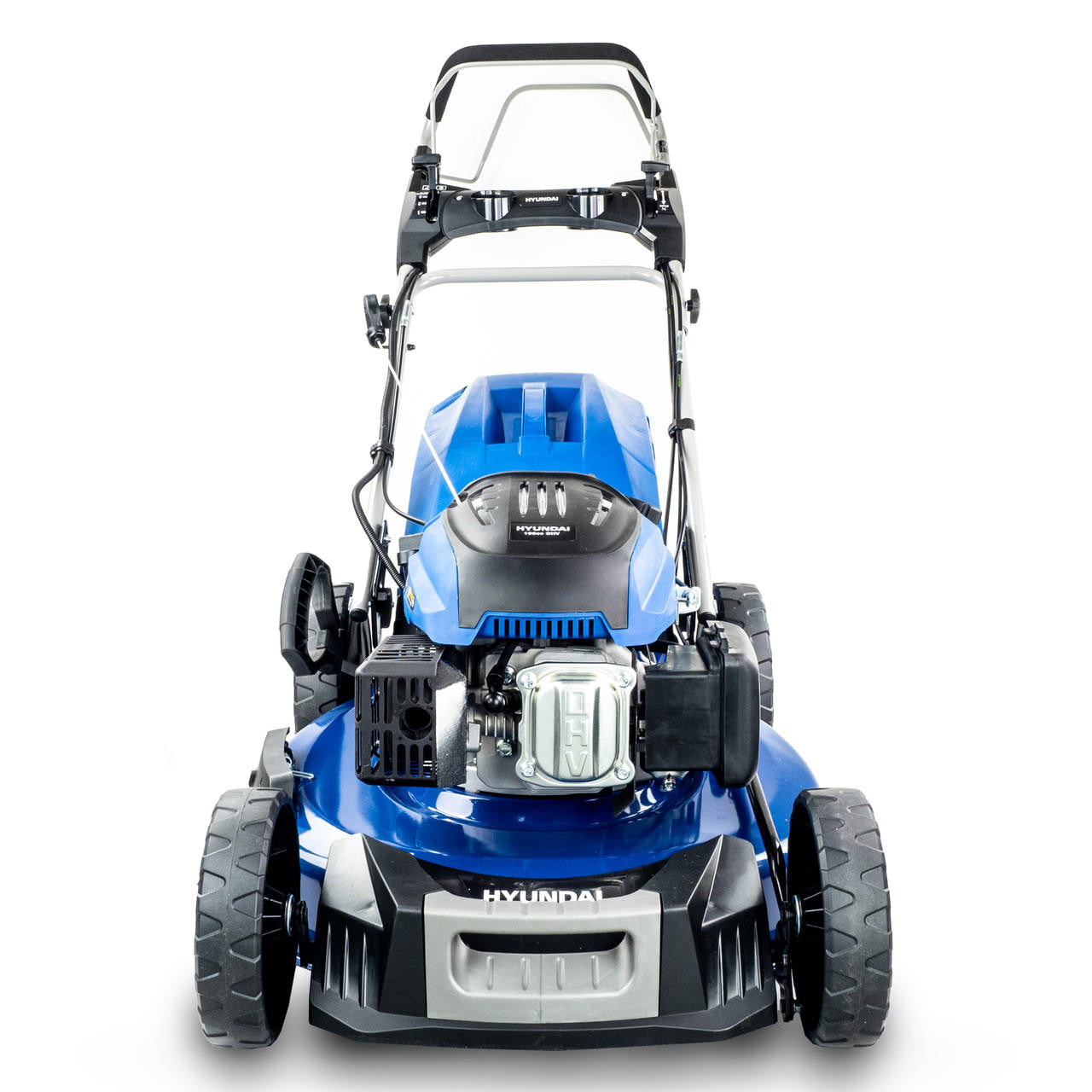 Hyundai 22”/56cm 196cc 4-in-1 Electric-Start Self-Propelled Petrol Lawnmower | HYM560SPE