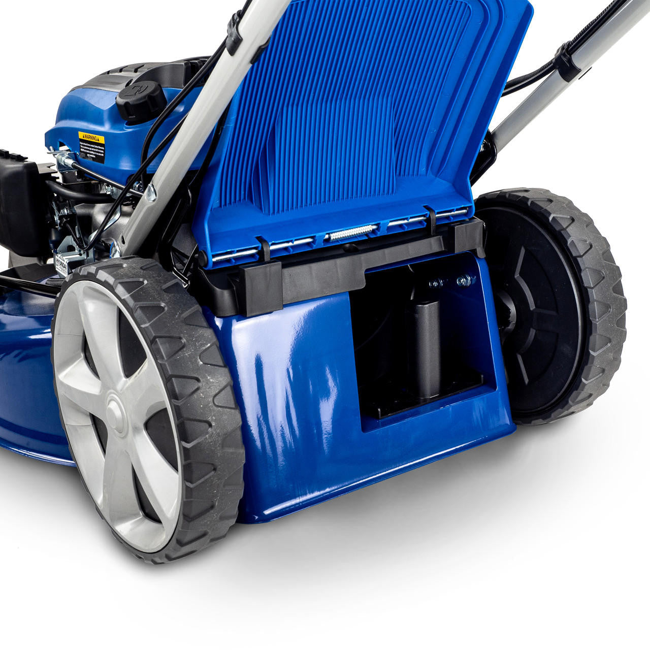 Hyundai 22”/56cm 196cc 4-in-1 Electric-Start Self-Propelled Petrol Lawnmower | HYM560SPE
