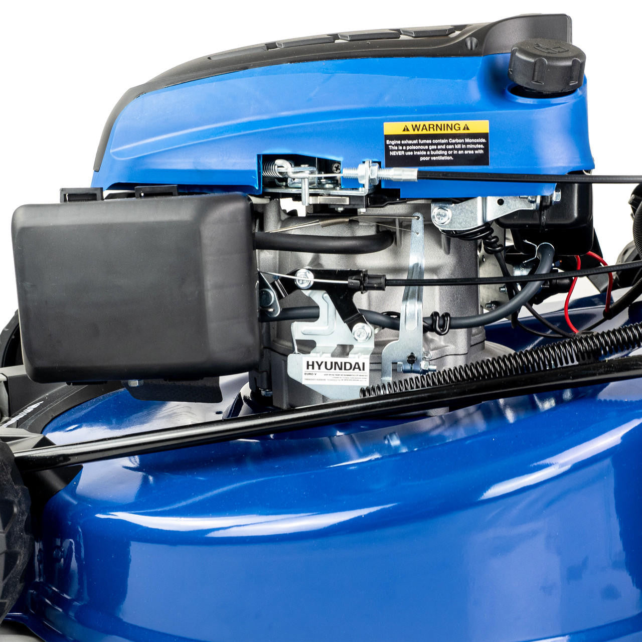 Hyundai 22”/56cm 196cc 4-in-1 Electric-Start Self-Propelled Petrol Lawnmower | HYM560SPE