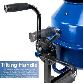 Hyundai 220W 63L Electric Cement Concrete Mixer 230v | HYCM63E