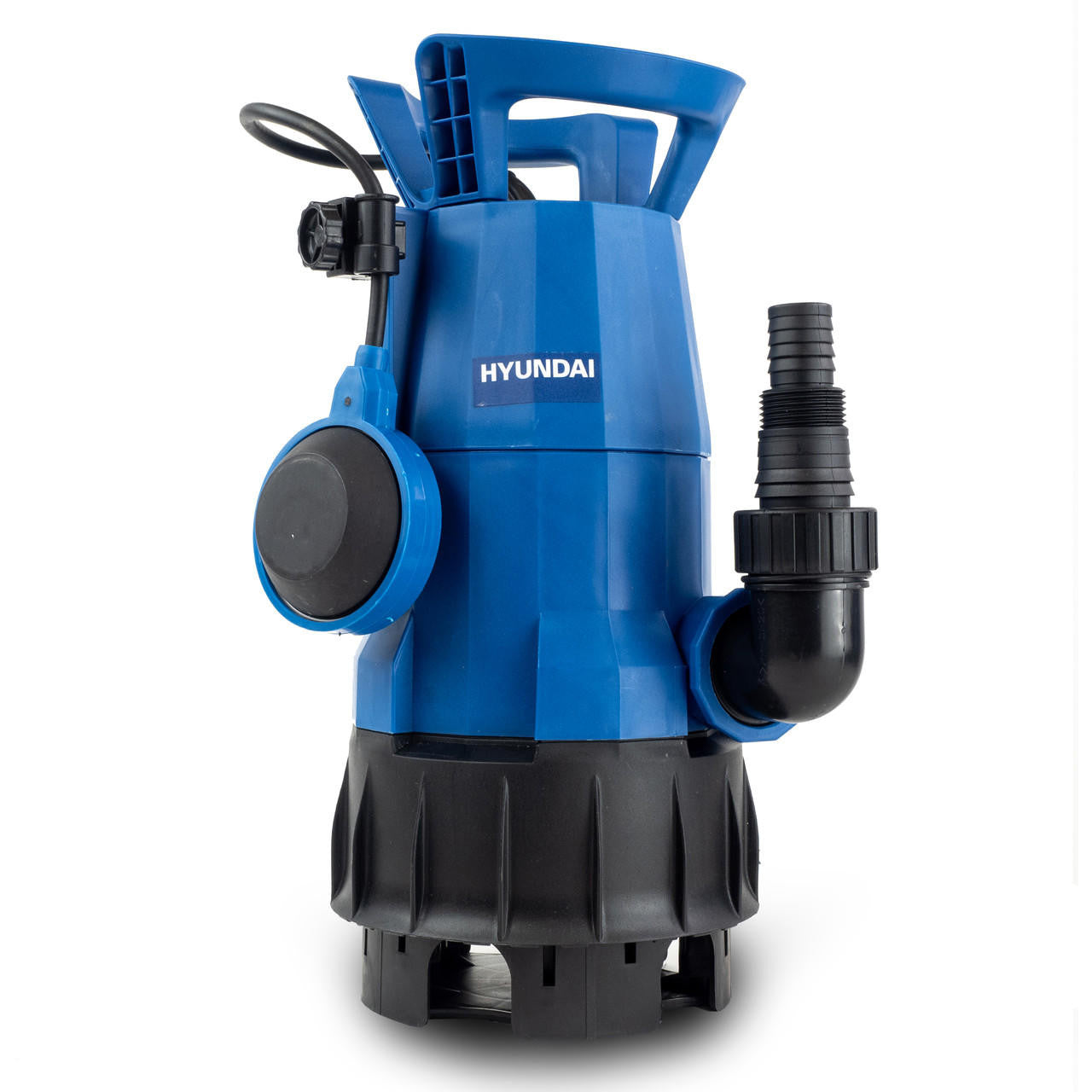 Hyundai 550w Submersible Pump, 25-32mm 1-1/2" Hose, Clean and Dirty Water Sump Pump, 7m Lift | HYSP550CD