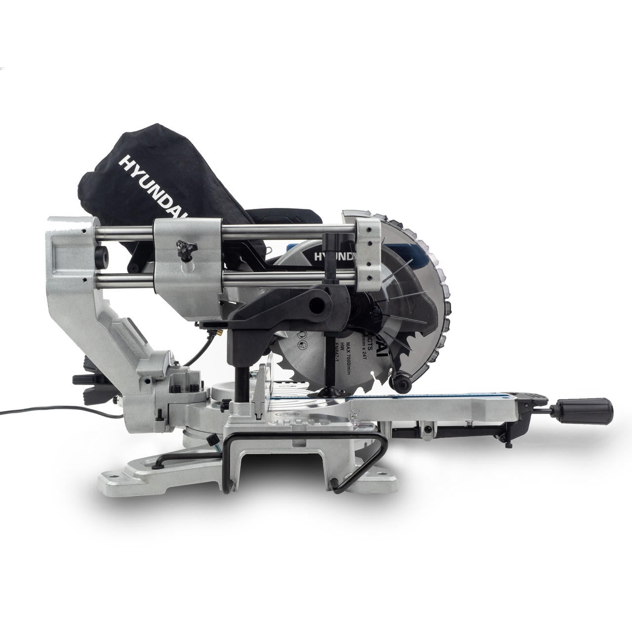 Hyundai 1500W Electric Mitre Saw / Chop Saw with 210mm Blade, 230V | HYMS1500E