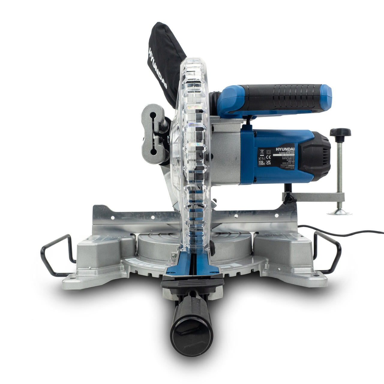 Hyundai 2000W Electric Mitre Saw / Chop Saw with 255mm Blade, 230V | HYMS2000E