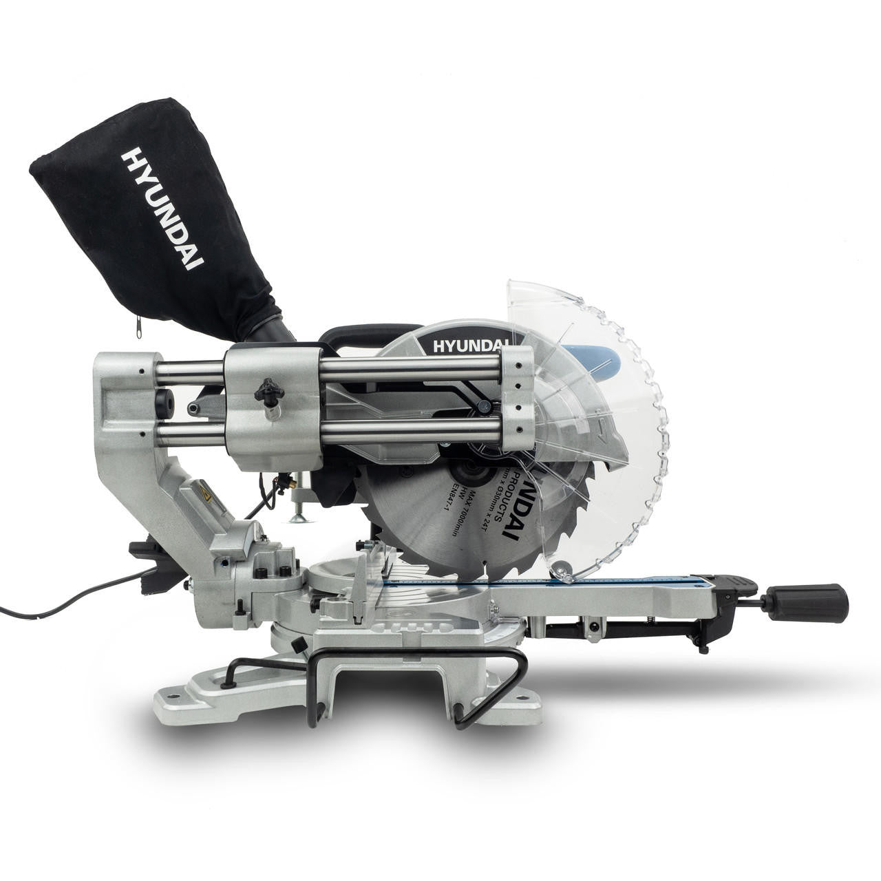 Hyundai 2000W Electric Mitre Saw / Chop Saw with 255mm Blade, 230V | HYMS2000E