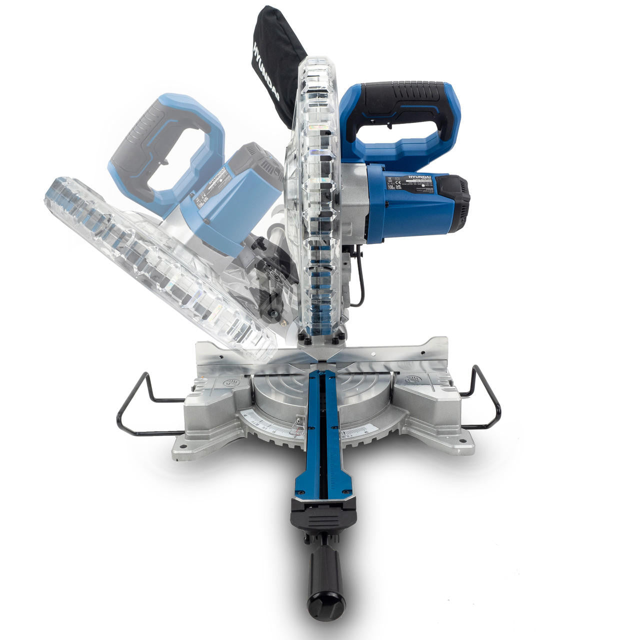 Hyundai 2000W Electric Mitre Saw / Chop Saw with 255mm Blade, 230V | HYMS2000E