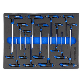 Hyundai Tool Chest 175 Piece 7 Drawer Castor Mounted Roller Cabinet | HYTC9006