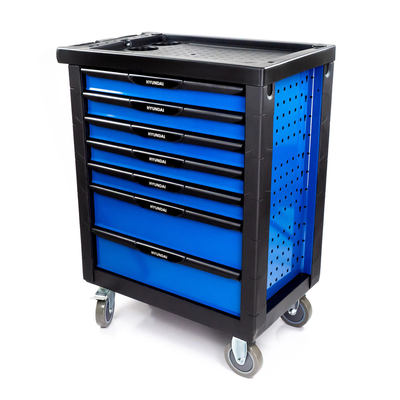 Hyundai Tool Chest 175 Piece 7 Drawer Castor Mounted Roller Cabinet | HYTC9006