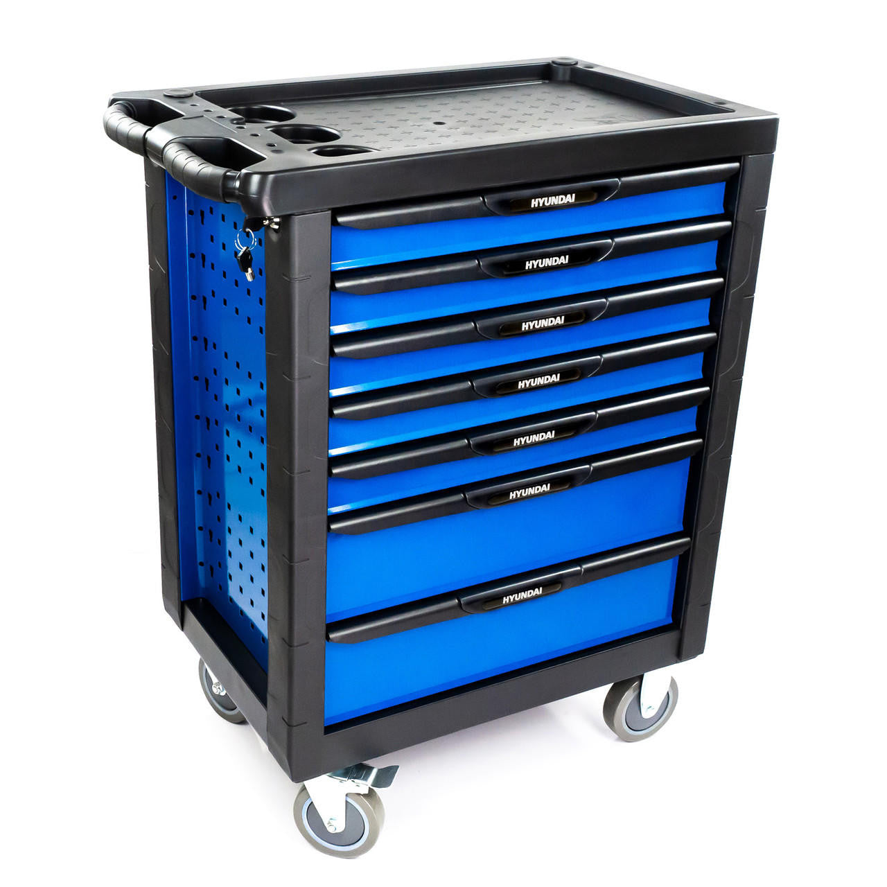 Hyundai Tool Chest 175 Piece 7 Drawer Castor Mounted Roller Cabinet | HYTC9006