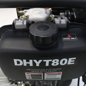 Hyundai Diesel Dirty Water Pump 3in Electric Start + 2 Hoses