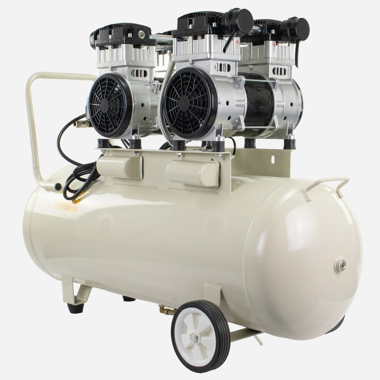 Hyundai 1500W / 4HP 100L Oil Free Low Noise Electric Air Compressor 22CFM 145psi Direct Drive | HY2150100