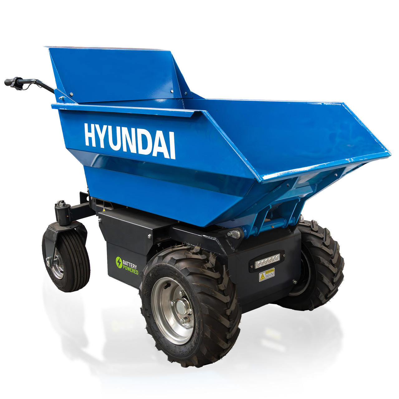Hyundai 48V 500Kg Battery Powered Mini Dumper 32Ah, Brushless Motor,Hydraulic Tilt | HYMD500B