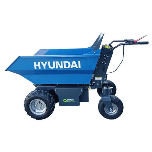 Hyundai 48V 500Kg Battery Powered Mini Dumper 32Ah, Brushless Motor,Hydraulic Tilt | HYMD500B