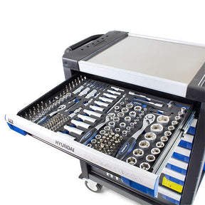 Hyundai 305 Piece Tool Set, 7 Drawer Caster / Roller Tool Chest, GRADE B | HYTC9003 - GRADE B