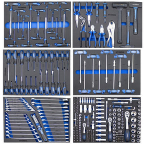 Hyundai 305 Piece Tool Set, 7 Drawer Caster / Roller Tool Chest, GRADE B | HYTC9003 - GRADE B