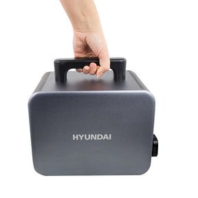 Hyundai HPS-300 Portable Power Station & Protective Carry/Shoulder Bag & 60W Portable & Foldable Solar Charger | HPS-300+CBB5830-1+H60