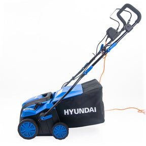 Hyundai Artificial Grass Sweeper 2000W 16” / 40cm, Multi-Use Brush & 55L Collection Bag | HYSW2000E