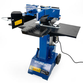 Hyundai 8 Tonne Vertical Electric Log Splitter with Hydraulic Ram, Dual Handle Control 550mm Length | HYLS8000VE