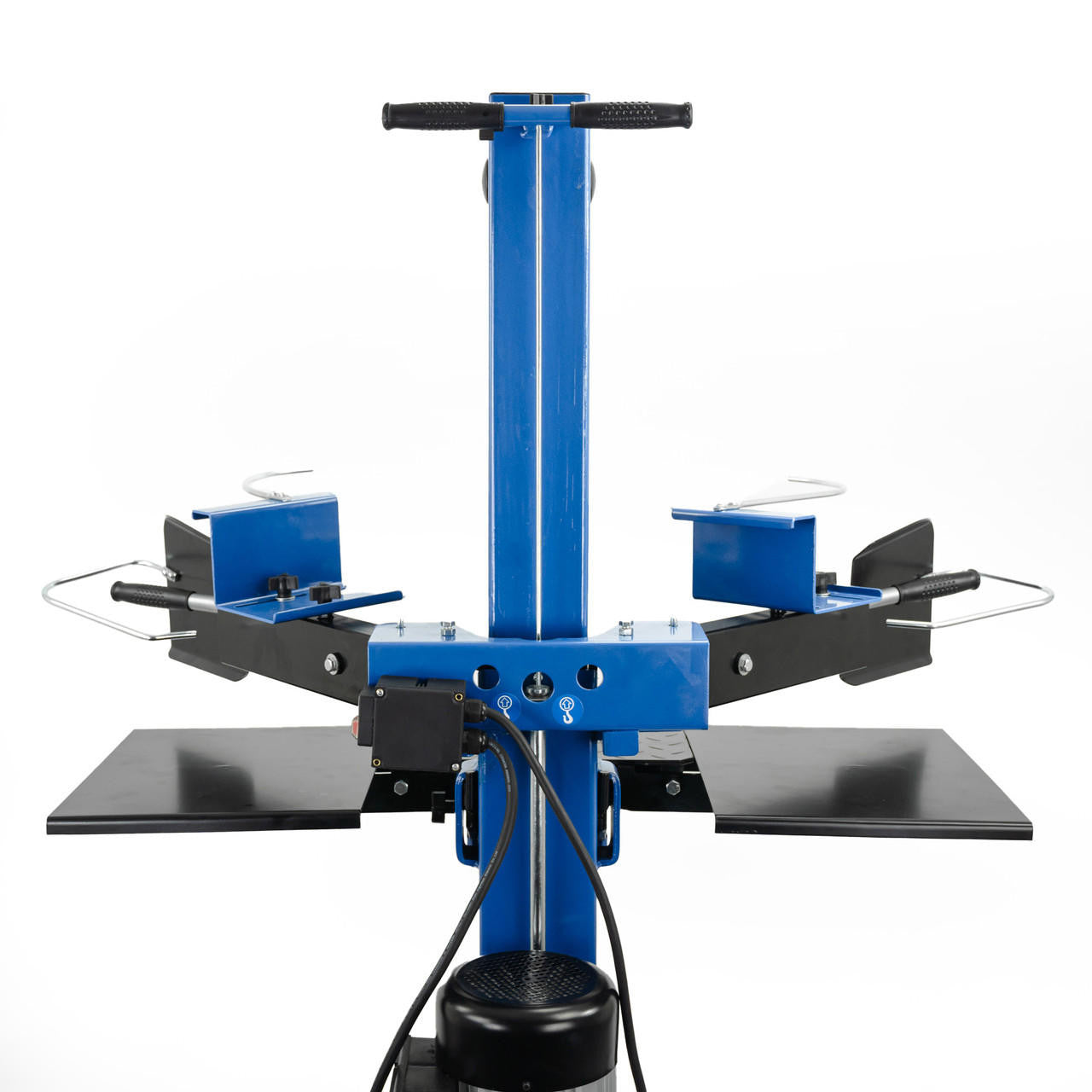 Hyundai 8 Tonne Vertical Electric Log Splitter with Hydraulic Ram, Dual Handle Control 550mm Length | HYLS8000VE