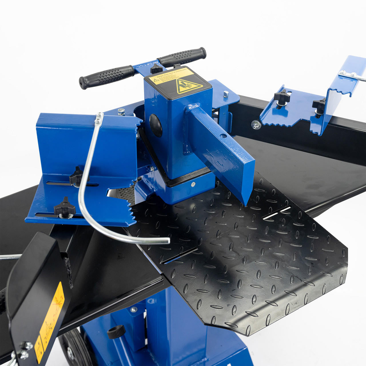 Hyundai 8 Tonne Vertical Electric Log Splitter with Hydraulic Ram, Dual Handle Control 550mm Length | HYLS8000VE