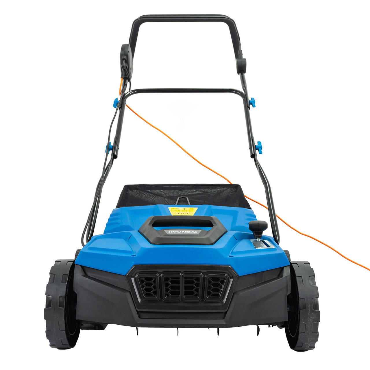 Hyundai 14” / 36cm 2-in-1 1600W Electric Lawn Scarifier and Aerator with 45L Collection Bag | HYSC1600E