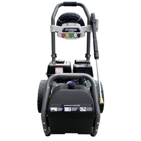Hyundai 3400psi / 234 bar 209cc Petrol Pressure Washer, 9L/min, 10m Hose & Detergent Tank | HYW3400P