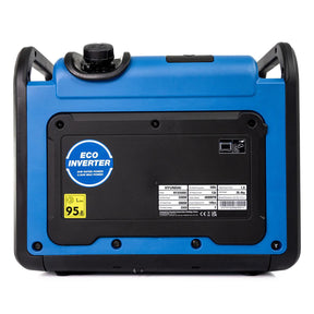 Hyundai 3200W / 3.2kW Petrol Inverter Generator, Pure Sine Wave Output, Lightweight, Quiet with Electric Start | HY3250SEi