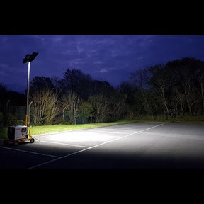 Hyundai 5.2kW Diesel Generator with 800W Evopower LED Mobile Lighting Tower | LT800+DHY6000SE