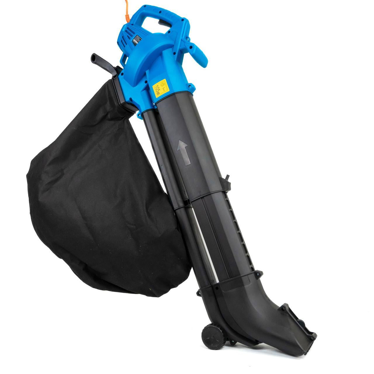 Hyundai 3000w 3-in-1 Leaf Blower, Vacuum, Shredder, 6-Speed, 45L Large Collection Bag, Long 12m Cable | HYBV3000E2