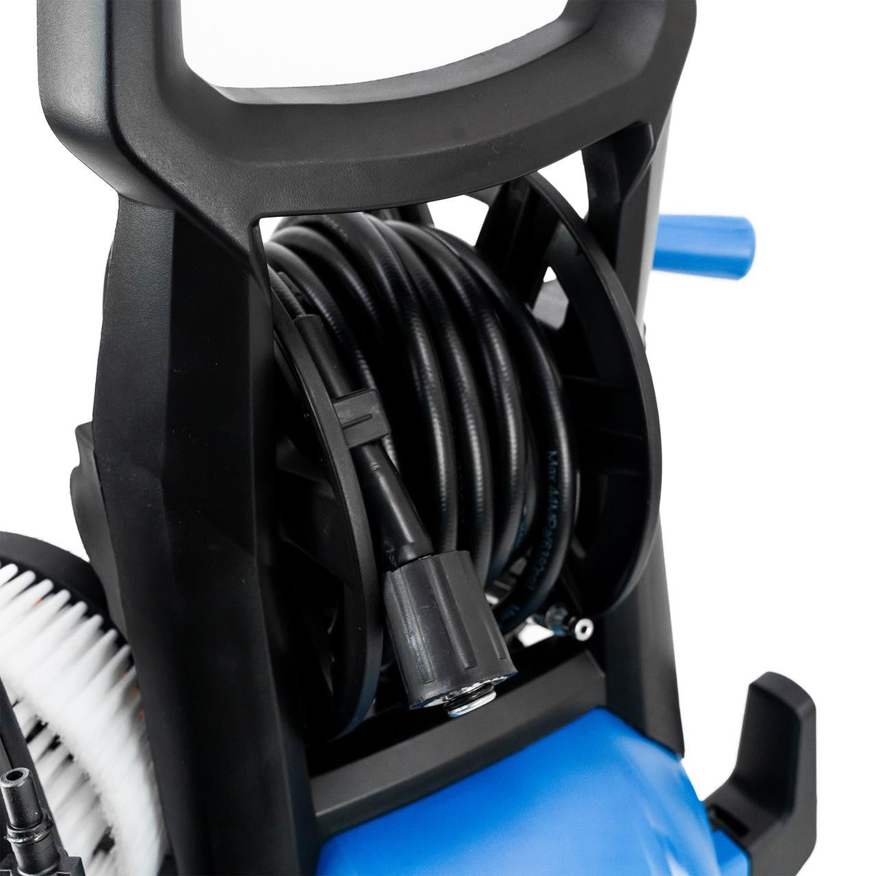 Hyundai 180Bar/ 2610psi Electric Pressure Washer, 8L/min, 2400W High-Performance Jet Wash with Hose & Attachments | HYW2400E