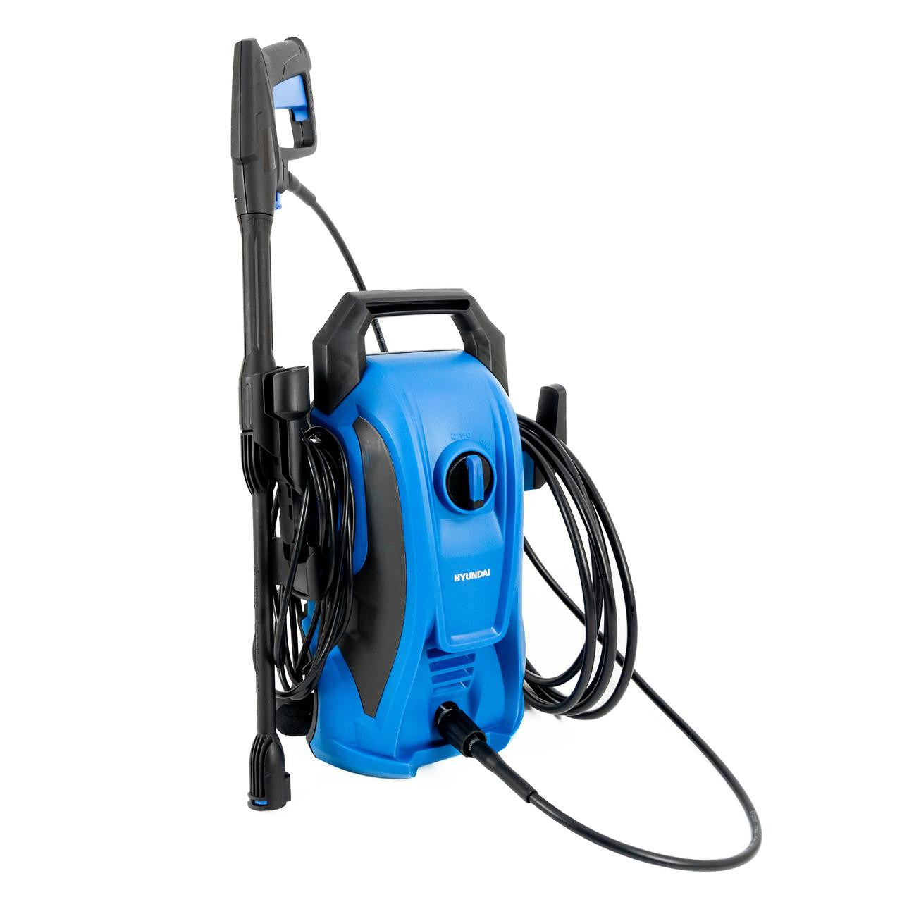 Hyundai 135Bar / 1740psi Electric Pressure Washer, 7.1L/min, 1600W Powerful Motor with Hose & Attachments | HYW1600E