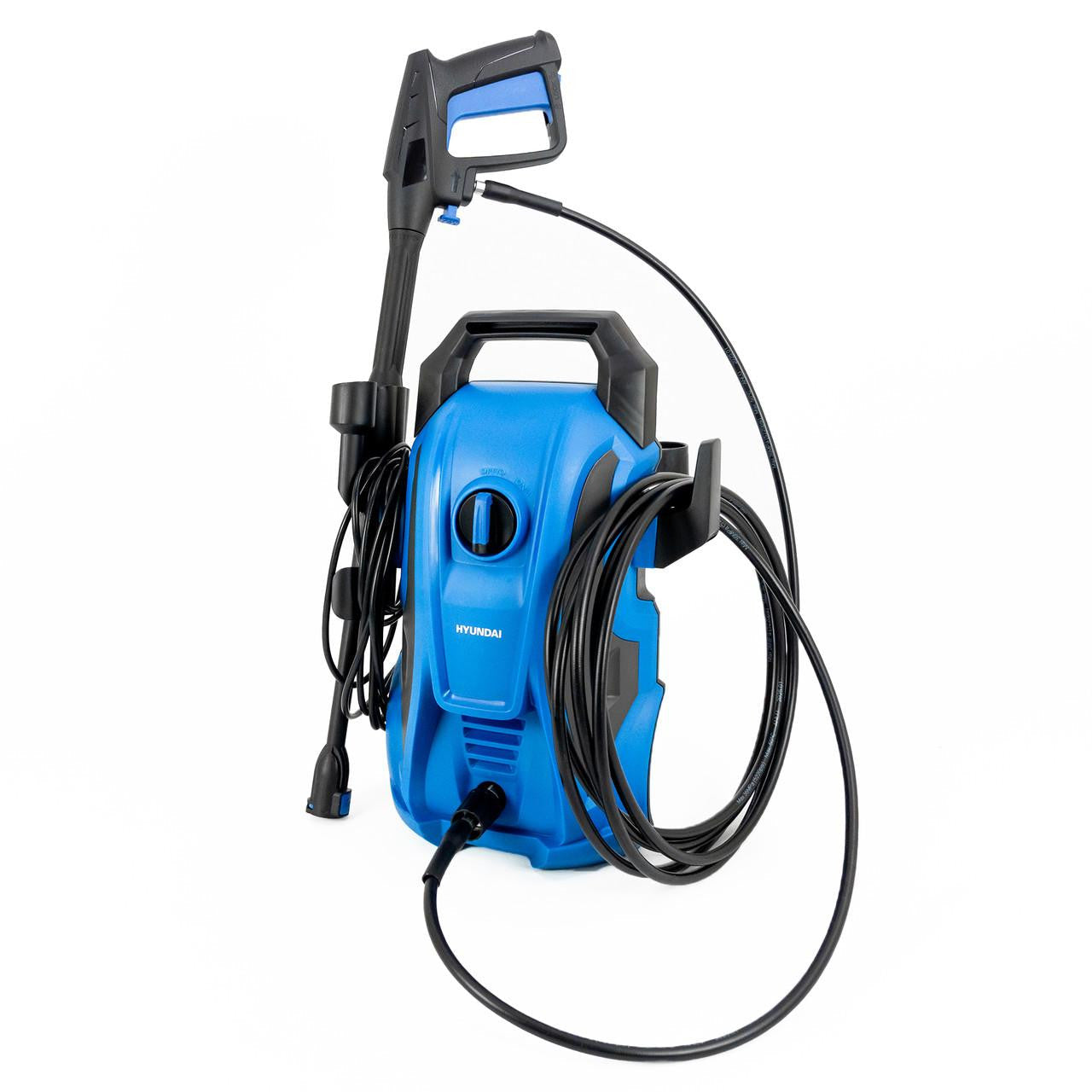 Hyundai 135Bar / 1740psi Electric Pressure Washer, 7.1L/min, 1600W Powerful Motor with Hose & Attachments | HYW1600E