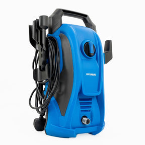 Hyundai 135Bar / 1740psi Electric Pressure Washer, 7.1L/min, 1600W Powerful Motor with Hose & Attachments | HYW1600E