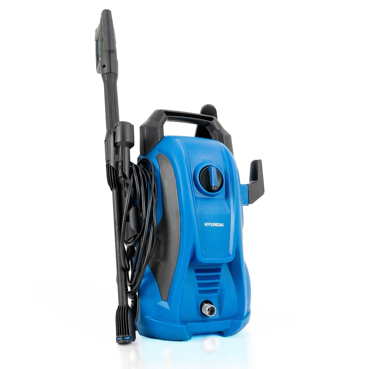 Hyundai 135Bar / 1740psi Electric Pressure Washer, 7.1L/min, 1600W Powerful Motor with Hose & Attachments | HYW1600E