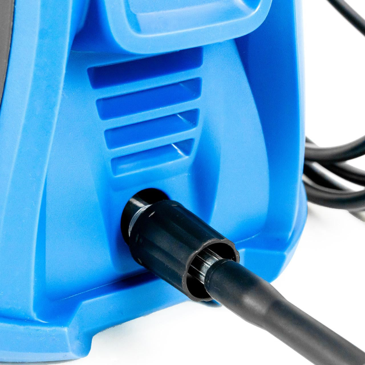 Hyundai 135Bar / 1740psi Electric Pressure Washer, 7.1L/min, 1600W Powerful Motor with Hose & Attachments | HYW1600E