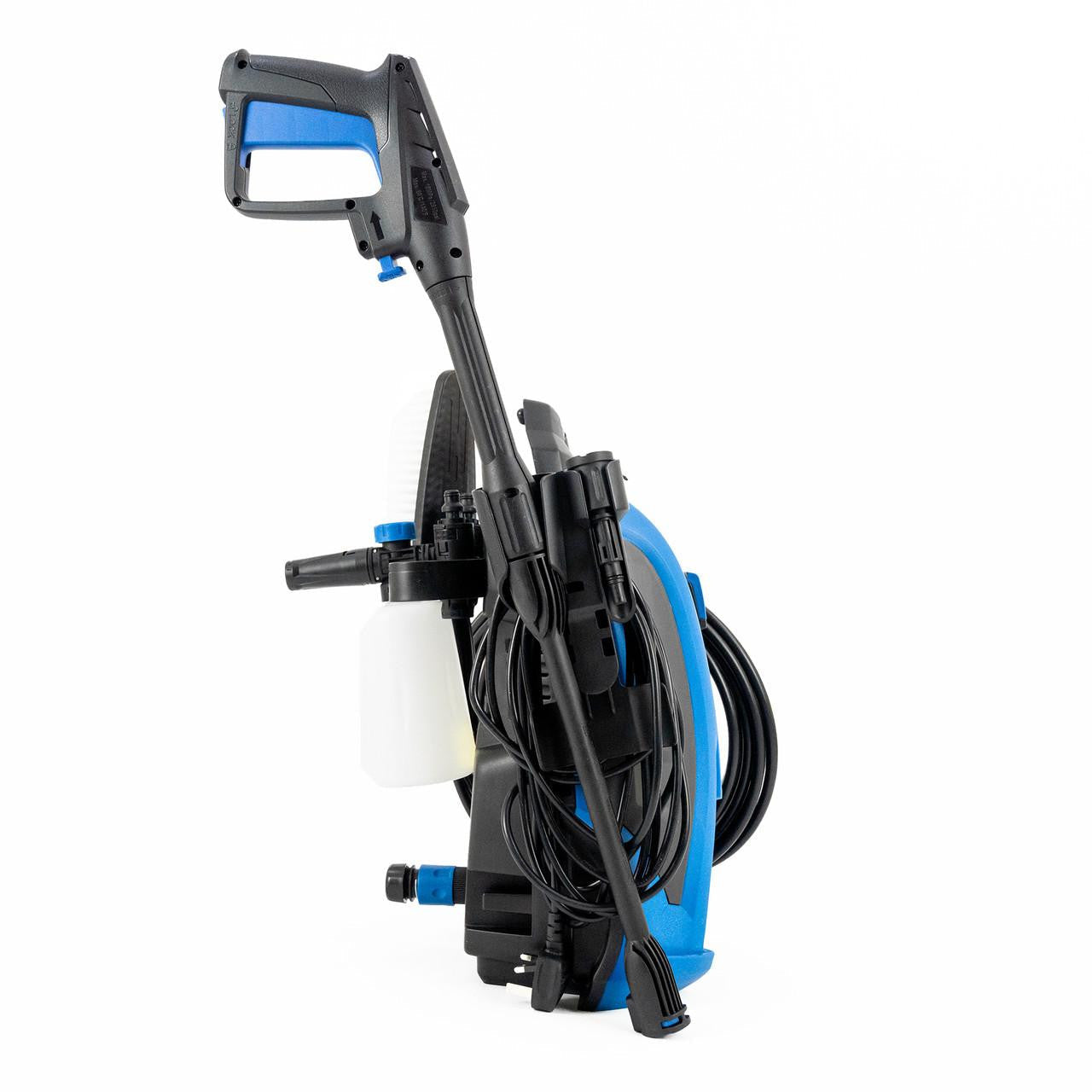 Hyundai 135Bar / 1740psi Electric Pressure Washer, 7.1L/min, 1600W Powerful Motor with Hose & Attachments | HYW1600E