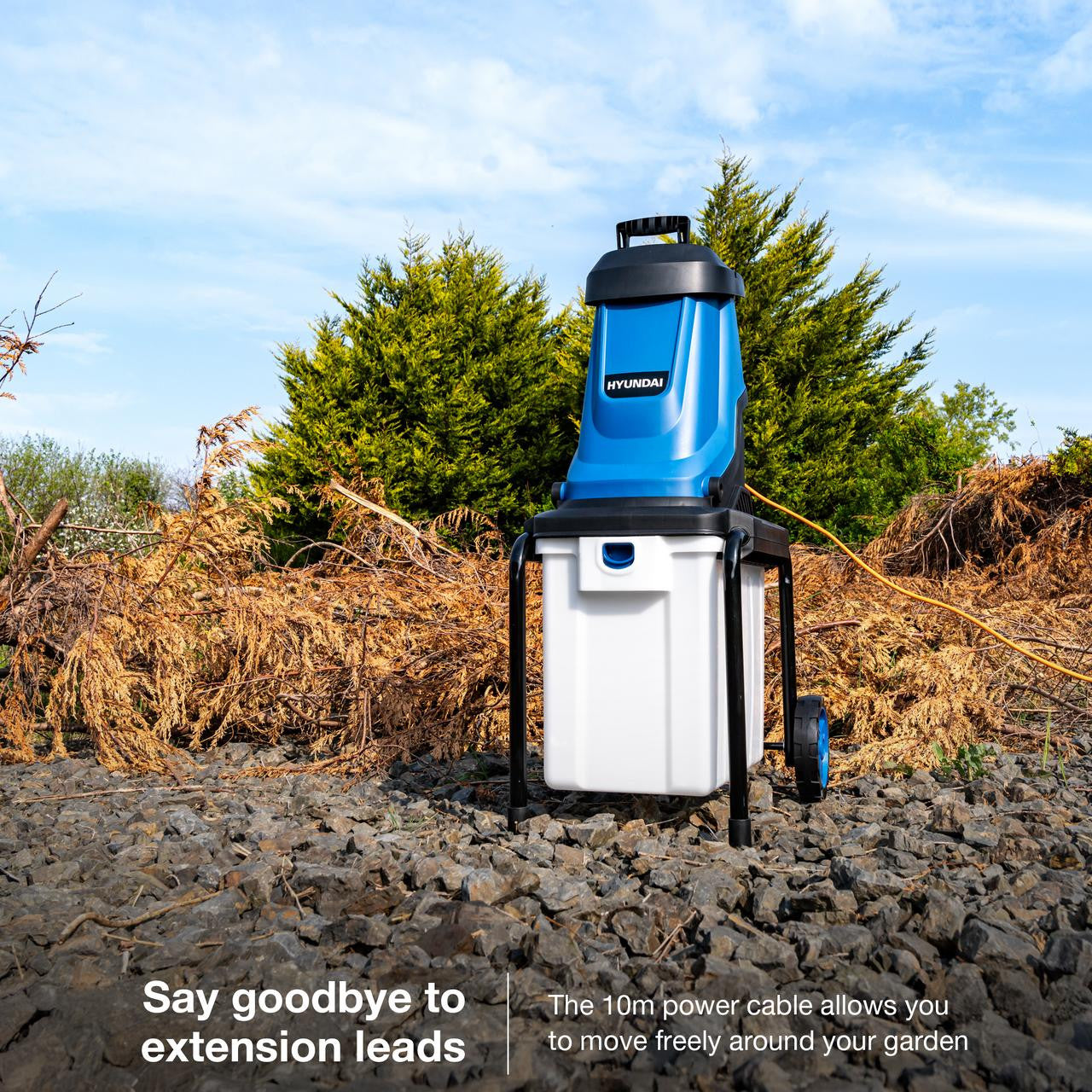 Hyundai Electric Garden Shredder 3000W 230V | HYSH3000E