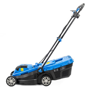 Hyundai Electric Lawn Care Bundle, 1300W 33cm Cut Lawn Mower & 250W Grass Trimmer | HYM3313EGT
