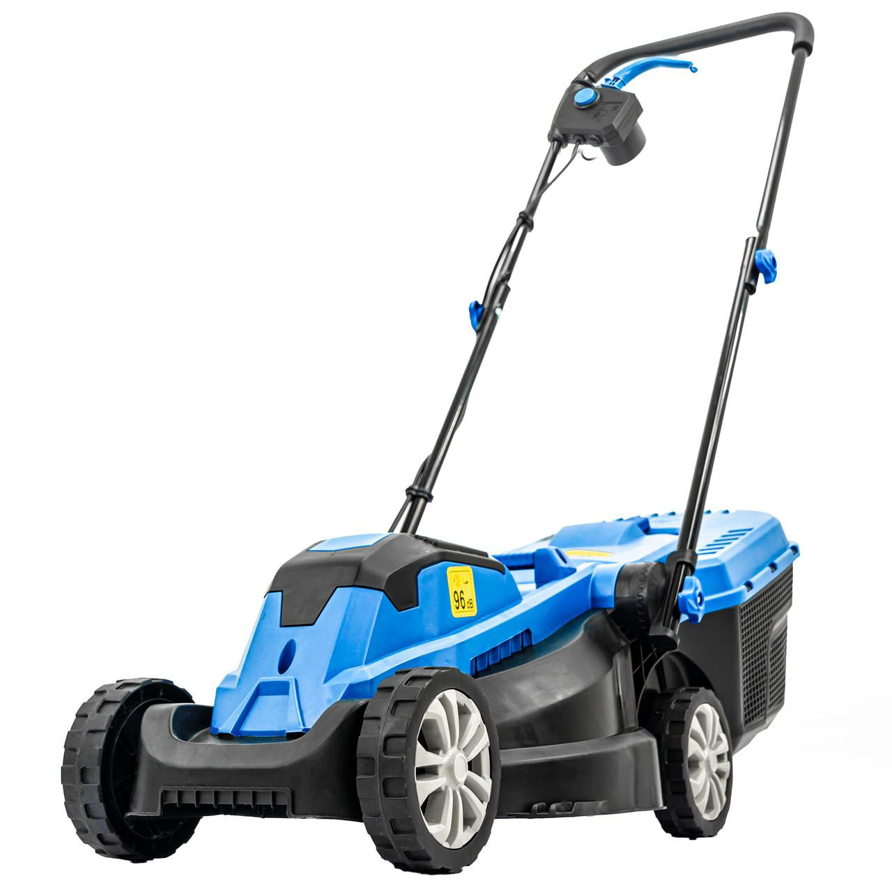 Hyundai Electric Lawn Care Bundle, 1300W 33cm Cut Lawn Mower & 250W Grass Trimmer | HYM3313EGT