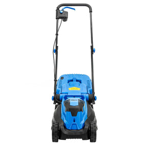 Hyundai Electric Lawn Care Bundle, 1300W 33cm Cut Lawn Mower & 250W Grass Trimmer | HYM3313EGT