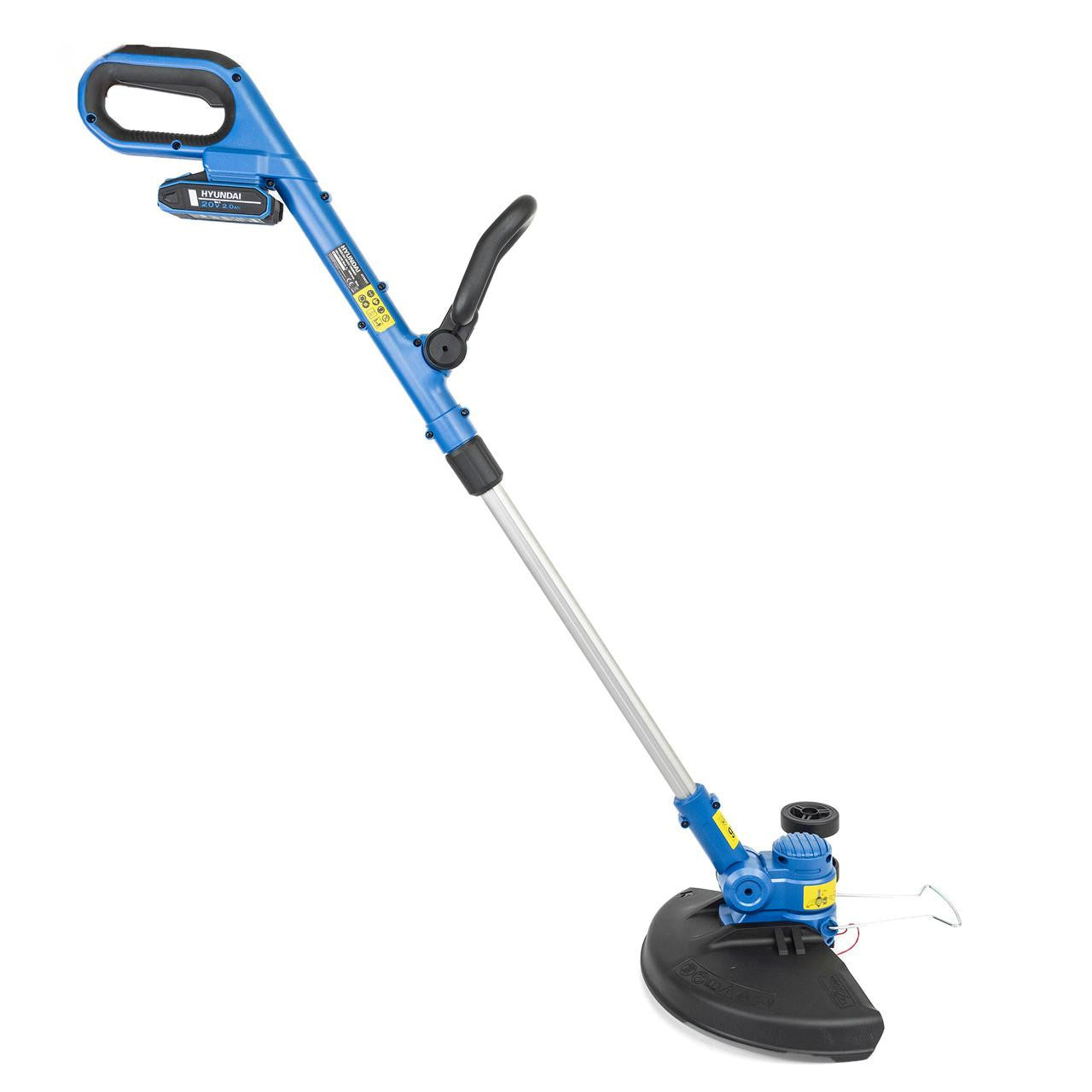 Hyundai 20V Cordless Grass Trimmer 30cm Cut, 2.0Ah Battery, Charger – Lightweight & Powerful | HY20CGT
