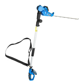 Hyundai 20V 450mm Cordless Long Reach Pole Hedge Trimmer, 2.6m Long Reach, 2.0Ah li-ion Battery & Charger | HY20CPHT